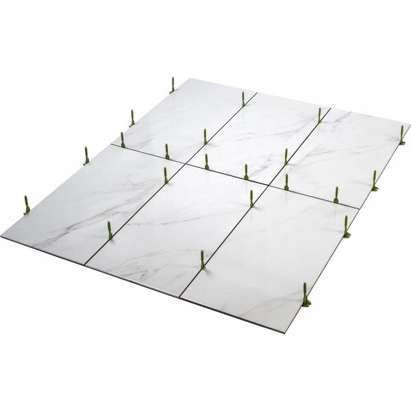 AWTools SYSTEM POZIOMOWANIA PŁYTEK BAZA PROSTA 1mm /100szt. PRO-LEVELING 13999282 5905204633007