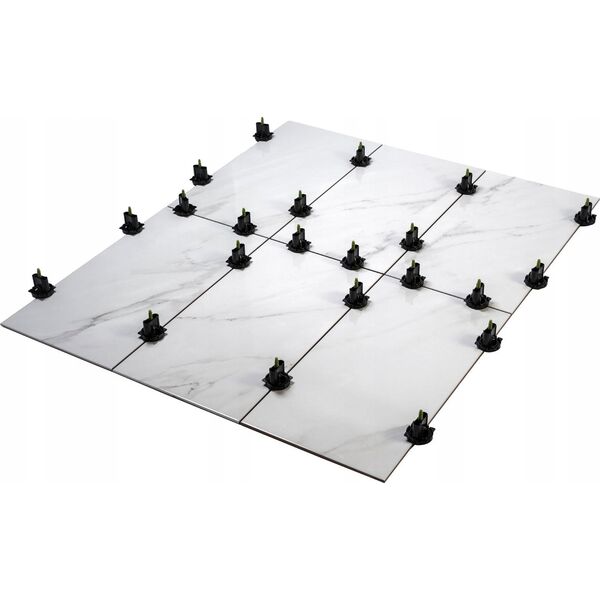 AWTools SYSTEM POZIOMOWANIA PŁYTEK BAZA PROSTA 1mm /100szt. PRO-LEVELING 13999282 5905204633007