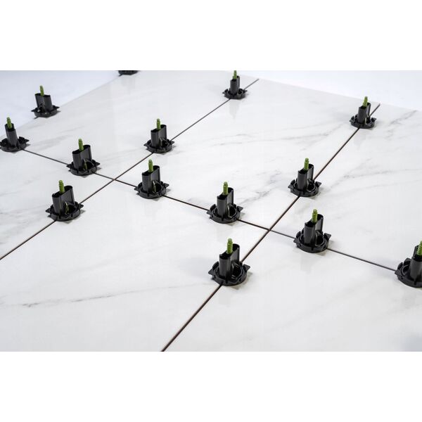 AWTools SYSTEM POZIOMOWANIA PŁYTEK BAZA PROSTA 1mm /100szt. PRO-LEVELING 13999282 5905204633007