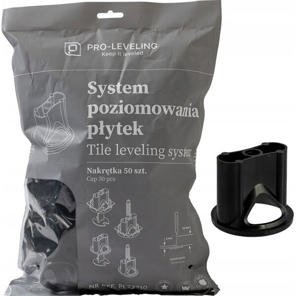 AWTools SYSTEM POZIOMOWANIA PŁYTEK NAKRĘTKA /50szt. PRO-LEVELING 13999283 5905204633038