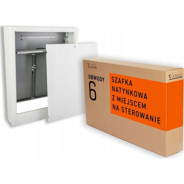 SZNS-2 SZAFKA NATYNKOWA Z MIEJSCEM NA STEROWANIE 6 OBWODÓW SZER X WYS X GŁ 50X765X148 SIGMA-LI  // TG.SZNS-2 13999289 5902837607399