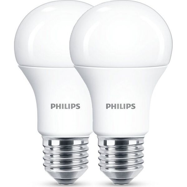 Ledvance 2x Żarówka LEDbulb Philips 8W (60W) E27 A60 classic 806lm 230V 4000K neutralna Signify 929002306362 13999568 8719514470972