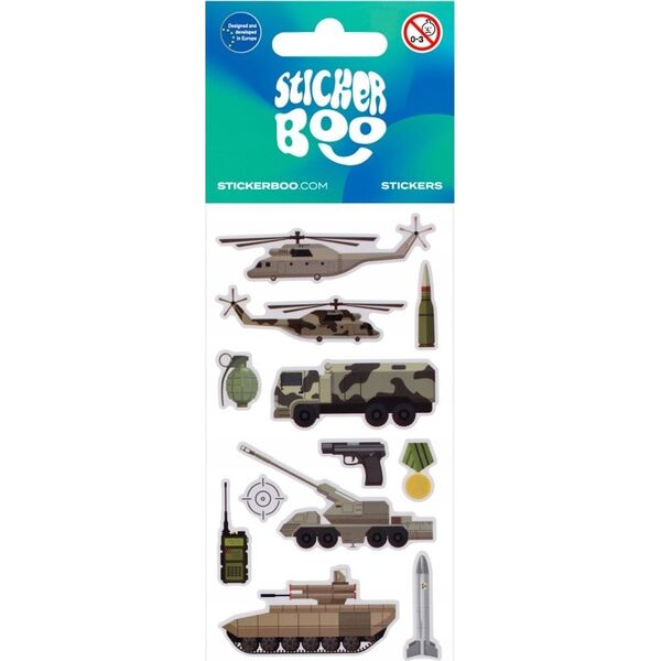STICKERBOO NAKLEJ MILITARY 2 66X180 S-BOO PBH 120/1800 14005253 5905523630022
