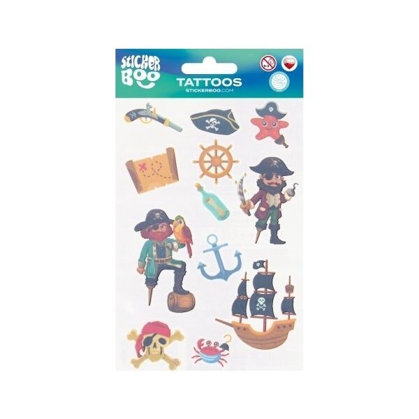 STICKERBOO TATUAZ PIRACI 100X175 S-BOO B/C 1/1000 14006952 5905523671735