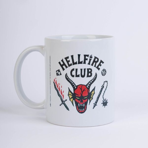 Stranger Things - Kubek ceramiczny w pudełku prezentowym 350 ml (Hellfire Club) 14007969 8435497283179