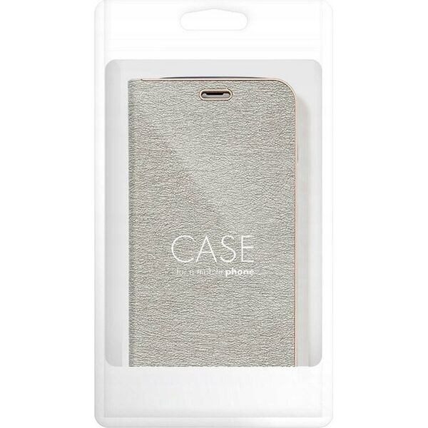 OEM Kabura LUNA Book Gold do IPHONE 16 srebrny 14008917 5903396308437