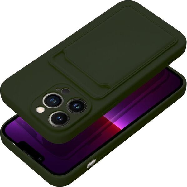 4kom.pl Futerał CARD CASE do IPHONE 16 Pro Max zielony 14008961 5903396304224