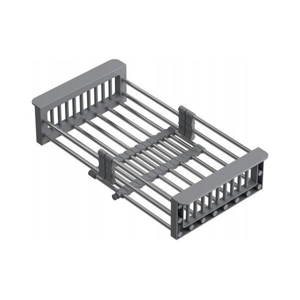 Zlewozmywak QUADRON LUKE 100 zlewozmywak stalowy (50x45x20) z syfonem 1-komorowy b/o + bateria stalowa 14010846 5905505503078
