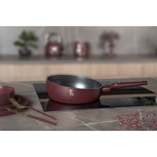 Patelnia Berlinger Haus WOK PATELNIA FLIP TYTANOWA 26cm BERLINGER HAUS BH-8029 LEONARDO 14013600 5999108468001