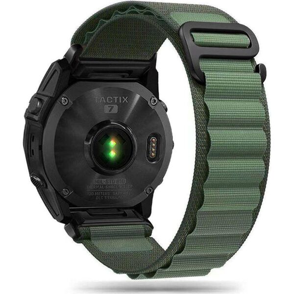 Tech-Protect Pasek do GARMIN FENIX 5 / 6 / 6 PRO / 7 Tech-Protect Nylon Pro zielone 14013848 9319456607734
