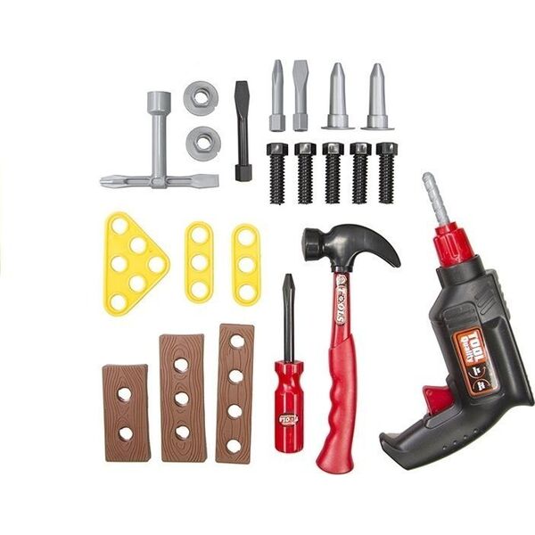 LeanToys Zestaw Narzędzi w Walizce Dla Majsterkowicza 22 EL LEAN Toys 14013871 5905884458723