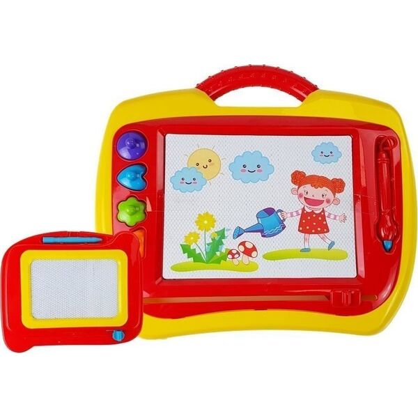 LeanToys Znikopis Zestaw 2 sztuki Czerwono-Żółty LEAN Toys 14013881 5905884454718