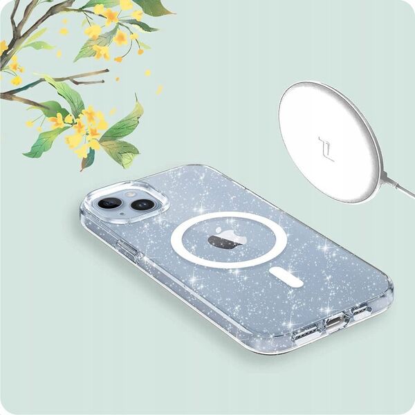 Tech-Protect TECH-PROTECT FLEXAIR HYBRID MAGSAFE IPHONE 16 PRO MAX GLITTER 14014395 5906302311453