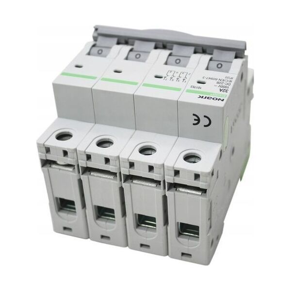Noark Rozłącznik izolacyjny Noark 101764 DC 4MOD 50A 1000VDC EX9IP 4P 50A 14014466 8592765017659