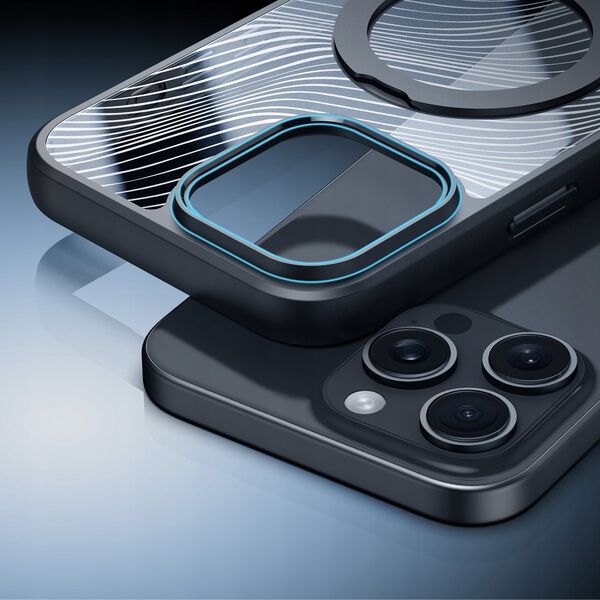 Dux Ducis Etui Dux Ducis Aimo Mag z MagSafe i podstawką na iPhone 16 Pro Max - czarne 14014477 6934913004043