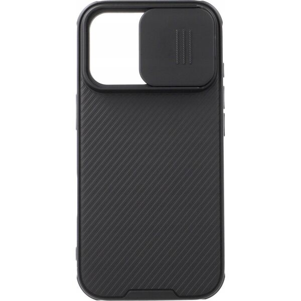 Nillkin Etui Nillkin CamShield Pro Case na iPhone 16 Pro z osłoną na aparat - czarne 14014488 6902048286719