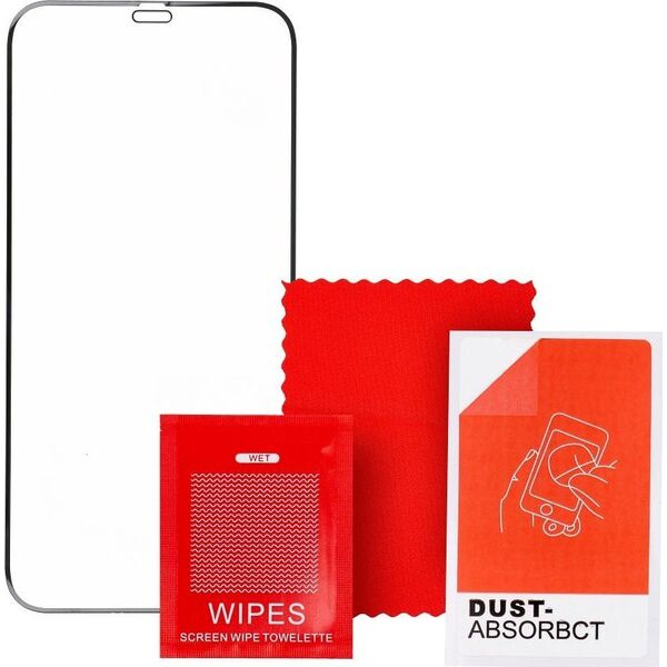 Partner Tele.com Szkło Hartowane 6D Pro Veason Glass - do Iphone XS Max / 11 Pro Max czarny 14034411 5903396156618