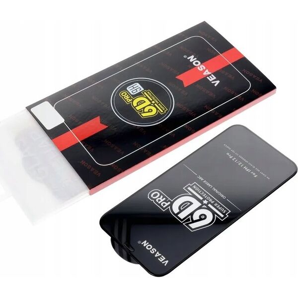 TelForceOne Szkło Hartowane 6D Pro Veason Glass - do Samsung Galaxy A15 4G / A15 5G / M15 czarny 14037939 5903396274787