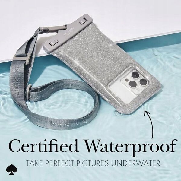 Case-Mate Kate Spade New York Waterproof Floating Pouch - Etui wodoodporne do smartfonów do 6.7" (That Sparkle) 14039361 840171735673