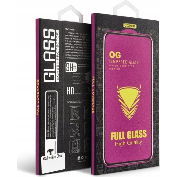 TelForceOne Szkło Hartowane OG Premium Glass - do Xiaomi Redmi Note 13 4G czarny 14039790 5903396284458