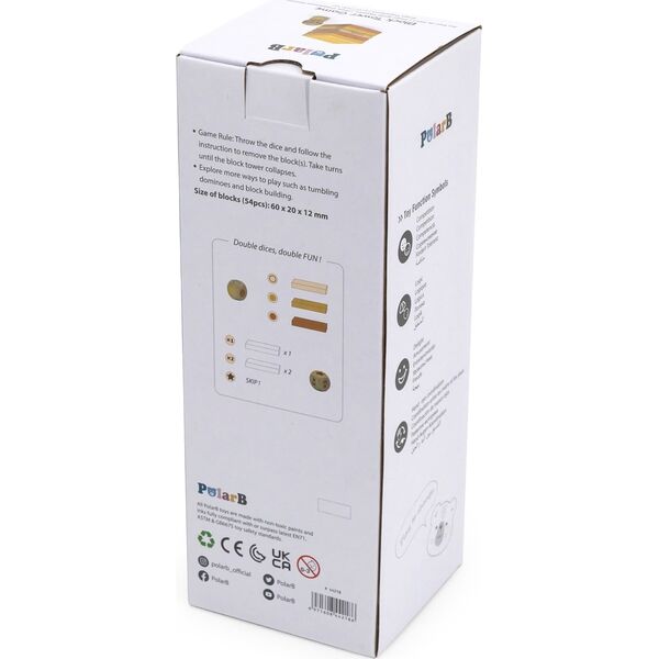 Viga Toys Viga 44218 PolarB Gra układanka wieża 14044839 6971608442186