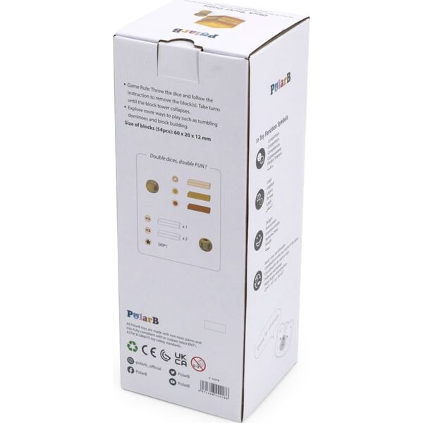 Viga Toys Viga 44218 PolarB Gra układanka wieża 14044839 6971608442186