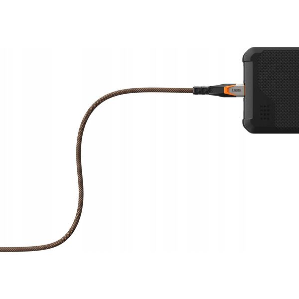 Kabel USB C2G UAG SRGE - kabel USB-C - USB-C, USB 3.2 Gen2 240W/20Gbps, 75 cm (black/orange) 14046364 840283916328