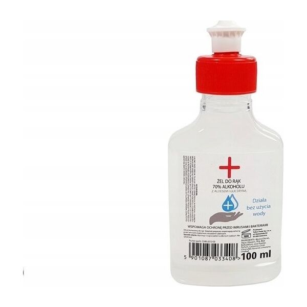 Lean Żel do Dezynfekcji Rąk Antybakteryjny 70% 100ml LEAN 14048241 5905884455470