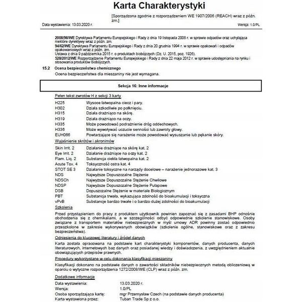 Lean Żel do Dezynfekcji Rąk Antybakteryjny 70% 100ml LEAN 14048241 5905884455470