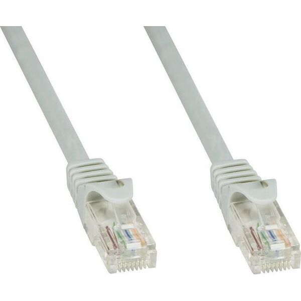 Techly Techly Patch cord Cat6 UTP 1m szary CCA