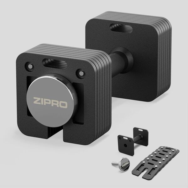 Zipro Hantla z regulowanym obciążeniem SQUARE 16 kg