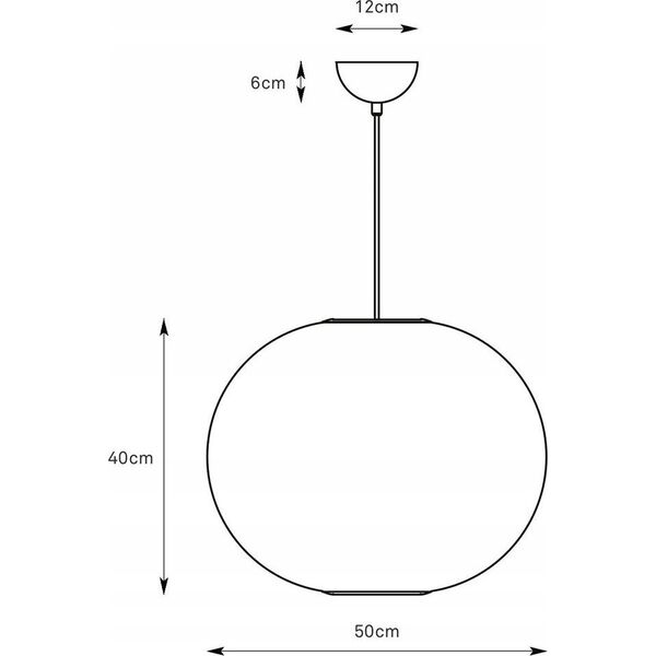 Lampa wisząca Markslojd Markslojd Florence 108791 lampa wisząca zwis 1x40W E27 czarna 14049716 7330024612860