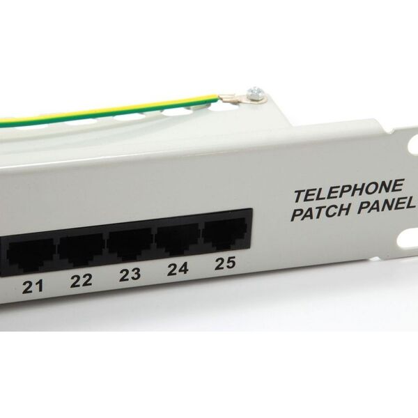 Equip Equip Patchpanel 25x RJ45 Cat3  19" UTP 1HE ISDN hellgrau 14049824 4015867207482