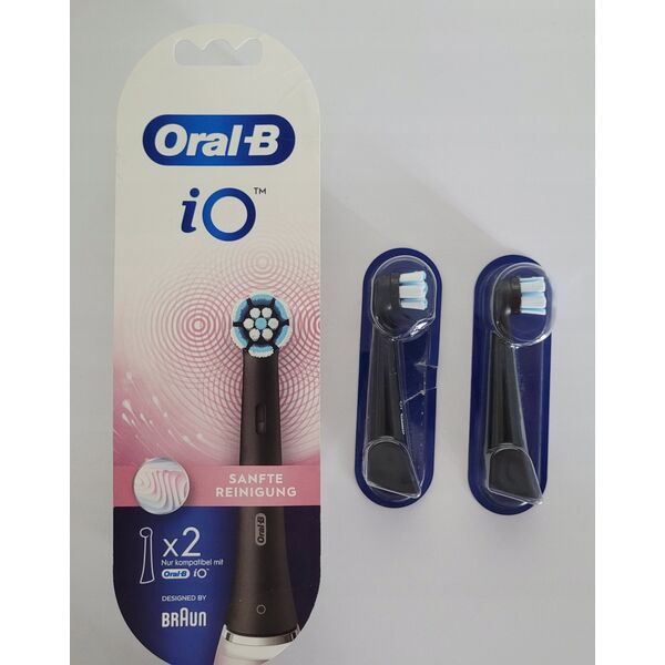 Końcówka Oral-B Oral-B iO Toothbrush heads Gentle Cleaning  BLACK 2-Pack