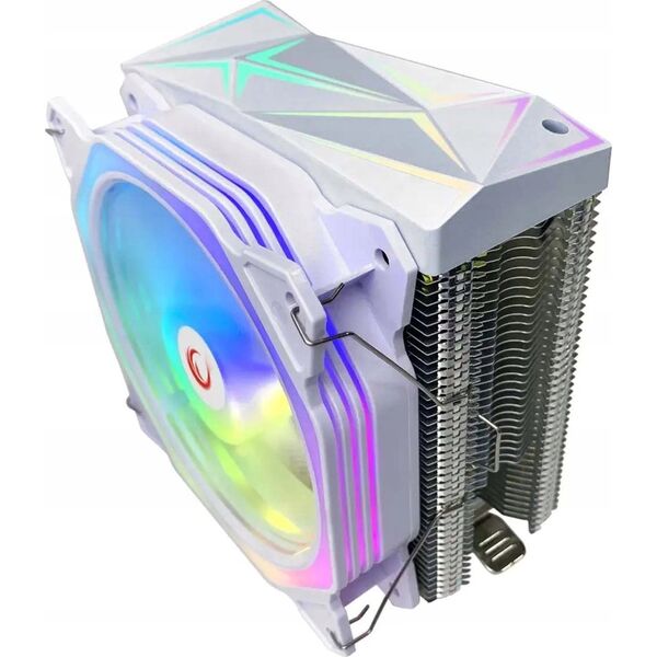 Chłodzenie CPU Rampage Rampage Octagon C50 Chłodzenie procesora LGA 1700/AM5 1800RPM wentylator 120mm ARGB