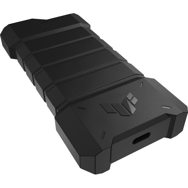 Kieszeń Asus ASUS TUF GAMING A2 SSD NVME case, USB3.2 Gen 2X1, M.2 NVMe SSD kovový box, černá