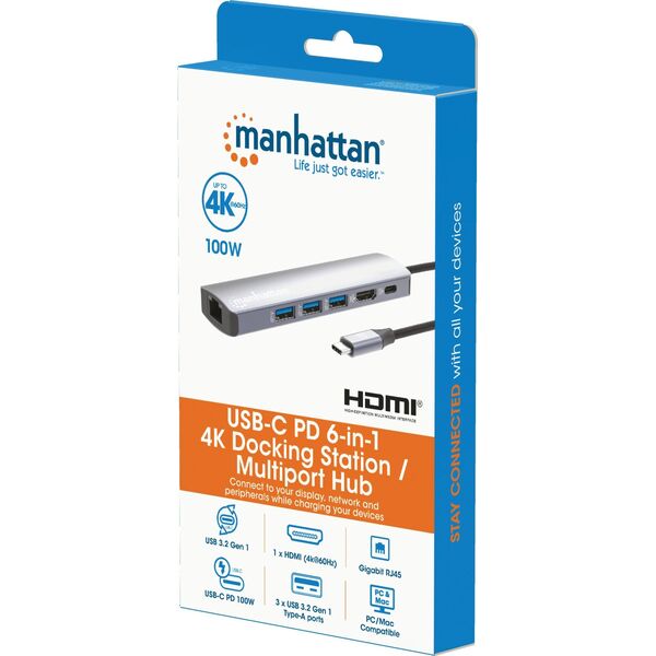 Stacja/replikator Manhattan USB-C (153959) 14050717 766623153959