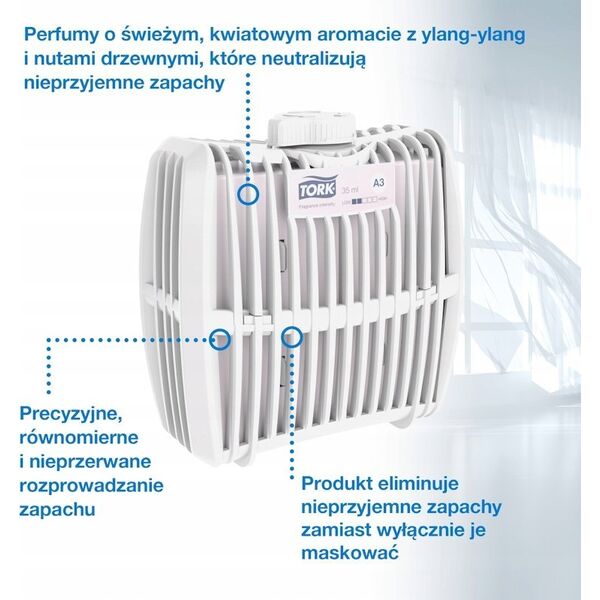 Tork Tork - Odświeżacz powietrza Constant o zapachu wiosennej bryzy - 32 ml 14051639 7322541889313