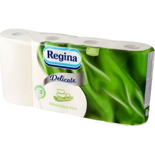 Regina Regina Aloe Vera – Papier toaletowy celuloza, 3-warstwowy - Biały 14054619 8004260499088