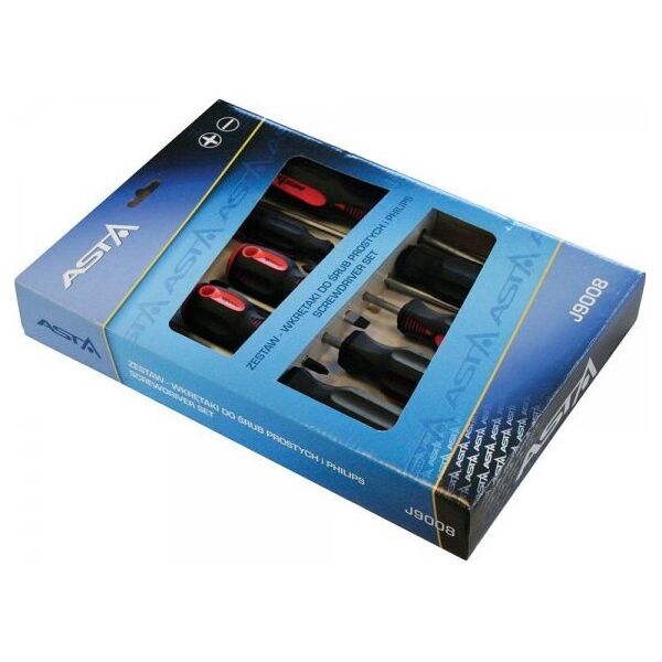 Satra ASTA WKRĘTAKI PROSTE/PHILLIPS-ZESTAW 8 SZT. 14058624 5902188470765