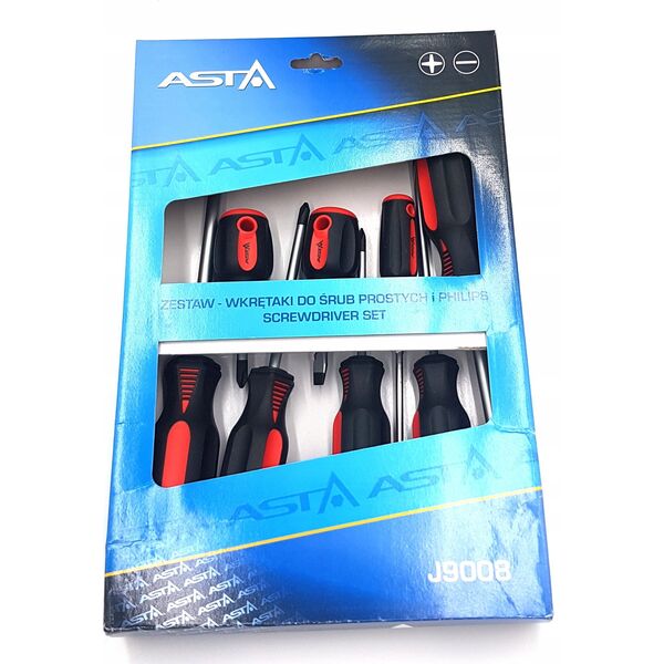 Satra ASTA WKRĘTAKI PROSTE/PHILLIPS-ZESTAW 8 SZT. 14058624 5902188470765