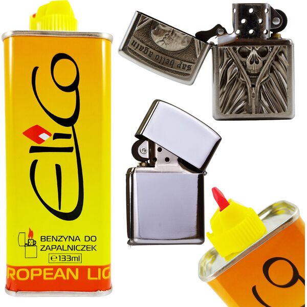 Unilight Benzyna do zapalniczek Elico 133 ml 14059314 8590379100286