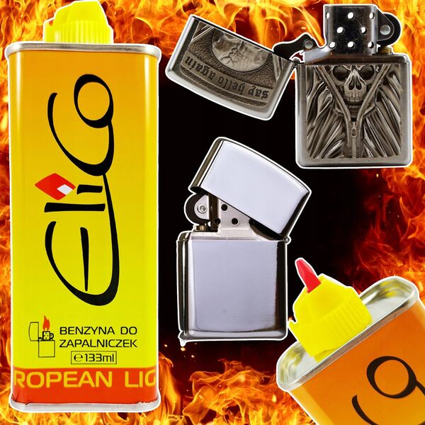 Unilight Benzyna do zapalniczek Elico 133 ml 14059314 8590379100286