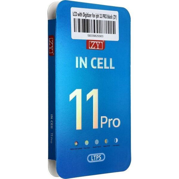 OEM Wyświetlacz do iPhone 11 Pro z ekranem dotykowym czarnym (ZY-LTPS) IC Transferable 14059910 5903396250903