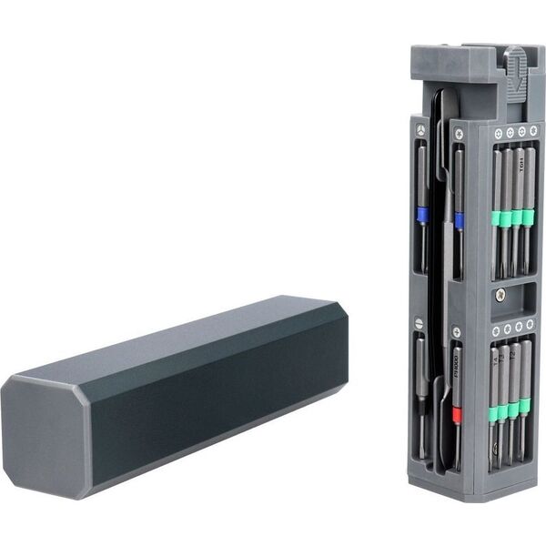 OEM Zestaw śrubokrętów precyzyjnych / wkrętaków serwisowych, bitów 30w1 aluminium 14059981 5903396223587
