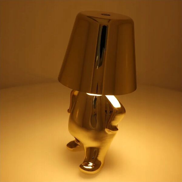Lampka biurkowa OEM Lampka nocna GOLD MAN Art Deco stojący (wzór 1) MLTL 14061632 5903396269202