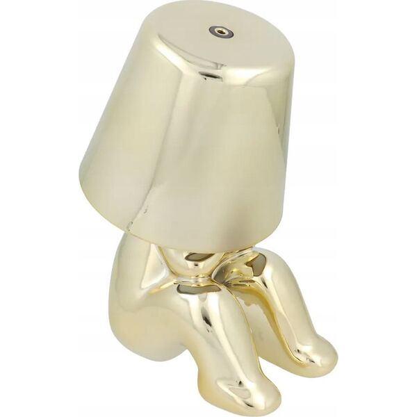 Lampka biurkowa OEM Lampka nocna GOLD MAN Art Deco siedzący (wzór 4) MLTL 14061633 5903396269226