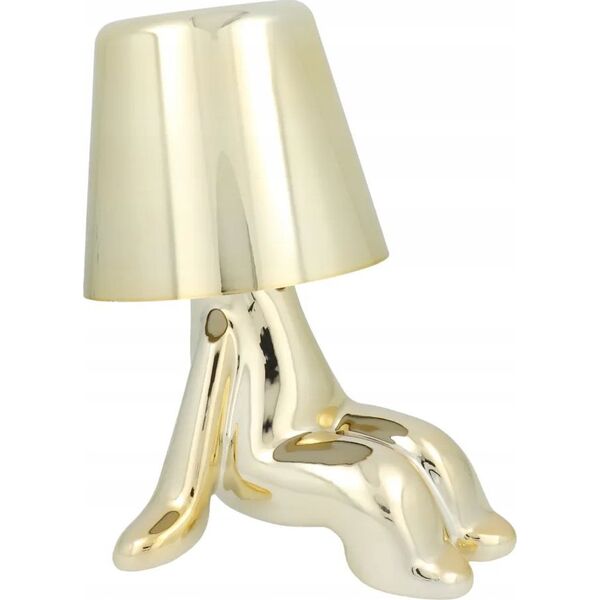Lampka biurkowa OEM Lampka nocna GOLD MAN Art Deco siedzący (wzór 6) MLTL 14061634 5903396269233