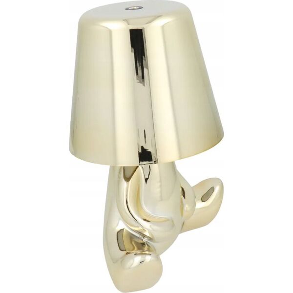 Lampka biurkowa OEM Lampka nocna GOLD MAN Art Deco siedzący (wzór 7) MLTL 14061636 5903396269257