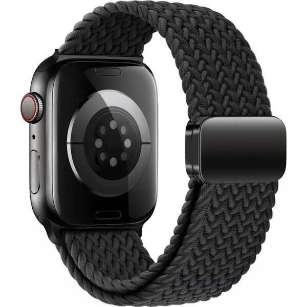 Tech-Protect Pasek Tech-Protect Nylonmag Apple Watch 4/5/6/7/8/9/SE/Ultra 1/2 42/44/45/49mm Black 14061749 5906302312764